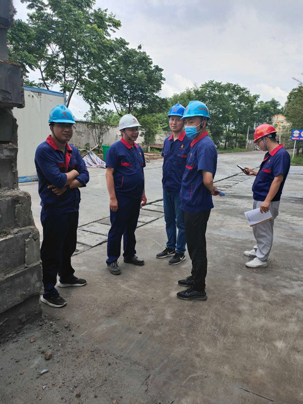 公司開展二季度安環(huán)、消防、防汛綜合大檢查